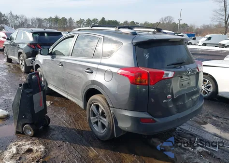 2015 Toyota Rav4 Xle from USA, damaged, VIN JTMRFREV3FD168960